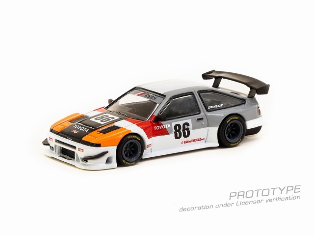 Tarmac 1/64 トヨタ スプリンター トレノ AE86 ワイドボディ TRD