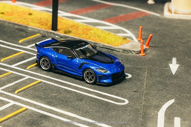 Tarmac 1/64 日産 ヴェイルサイド FFZ400 フェアレディ Z ブルー
