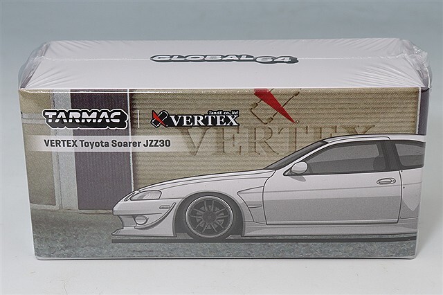 Tarmac 1/64 VERTEX トヨタ ソアラ JZZ30 ホワイト