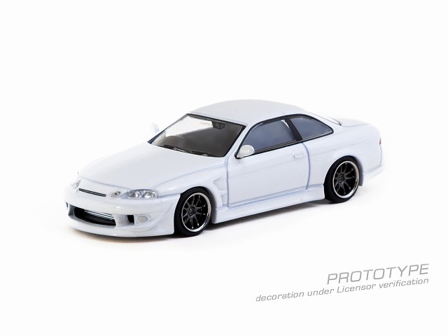 1/64 改 トヨタソアラー VERTEX ドリフト風 TE37 関村 Tarmac 1/64 VERTEX トヨタ ソアラ JZZ30 ホワイト