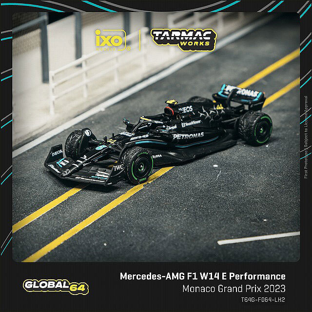 PMA 1/43 メルセデス F1 W14 ハミルトン 44 2023 Mercedes F1 W14 E