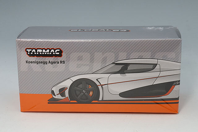 Tarmac 1/64 ケーニグセグ アゲーラ RS ムーンシルバー/ブラック
