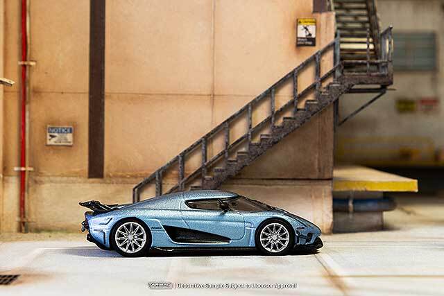 Tarmac 1/64 ケーニグセグ レゲーラ ライトブルーメタリック