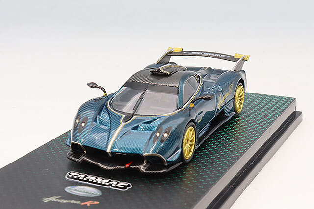 Tarmac 1/64 パガーニ ワイラ R ターコイズカーボンファイバー