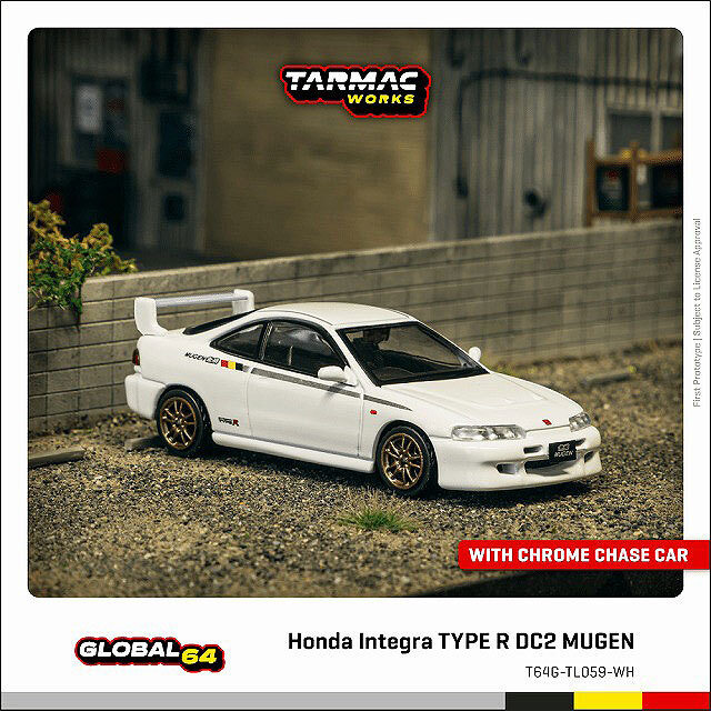 Tarmac 1/64 ホンダ インテグラ タイプR DC2 無限 チャンピオンシップ