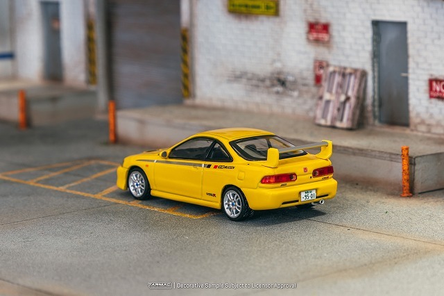 Tarmac 1/64 ホンダ インテグラ タイプR DC2 無限 サンライトイエロー