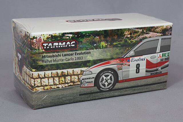 Tarmac 1/64 三菱 ランサー エボリューション モンテカルロラリー 1993