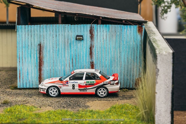 Tarmac 1/64 三菱 ランサー エボリューション モンテカルロラリー 1993