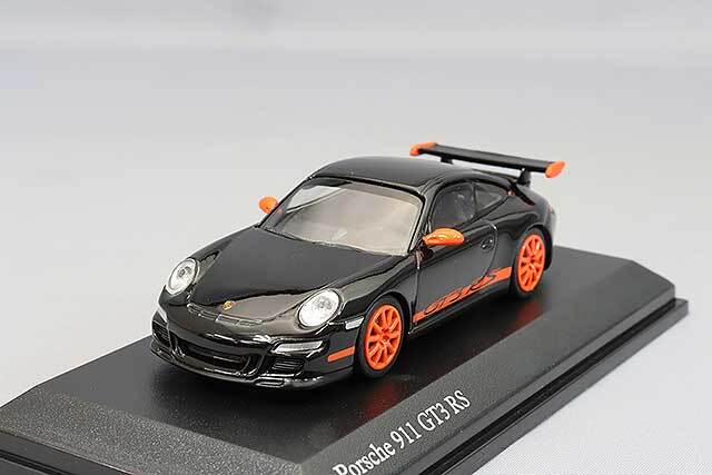 Tarmac x ミニチャンプス 1/64 ポルシェ 911 GT3 RS (997) ブラック