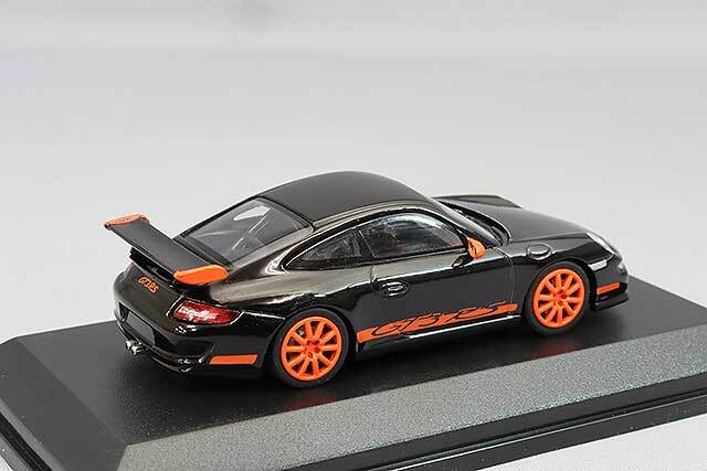 Tarmac x ミニチャンプス 1/64 ポルシェ 911 GT3 RS (997) ブラック