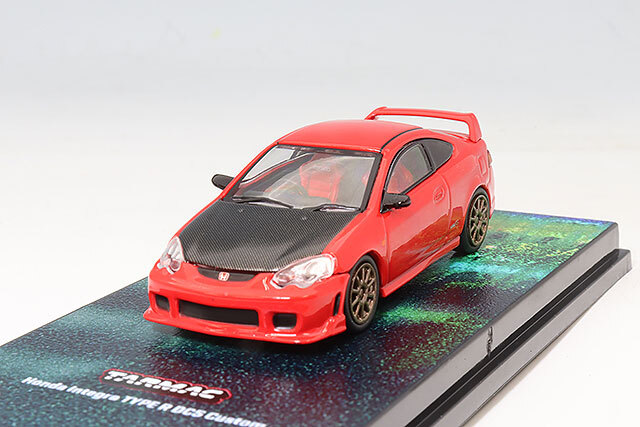 Tarmac 1/64 ホンダ インテグラ TYPE R DC5 カスタム レッド