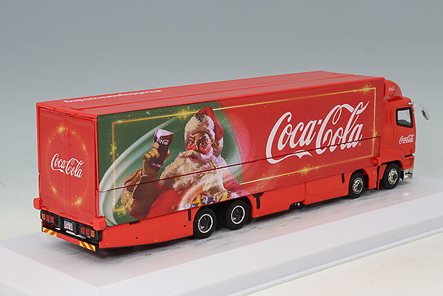 Tarmac 1/64 三菱 FUSO スーパーグレート コカコーラ サンタ トラック