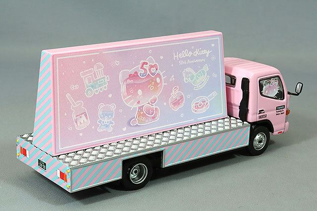 Tarmac 1/64 三菱 FUSO ふそう キャンター ハローキティ ビルボード