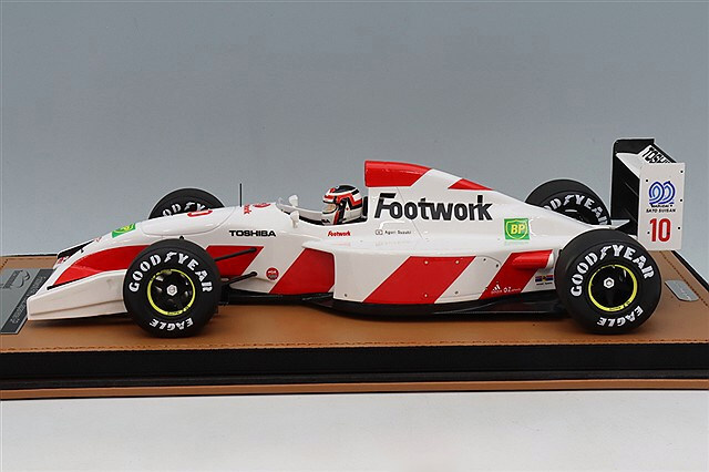 テクノモデル 1/18 フットワーク FA13 1992 F1 日本GP #10 鈴木亜久里
