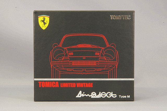 トミカリミテッドヴィンテージ 1/64 ディーノ 246 gt 赤