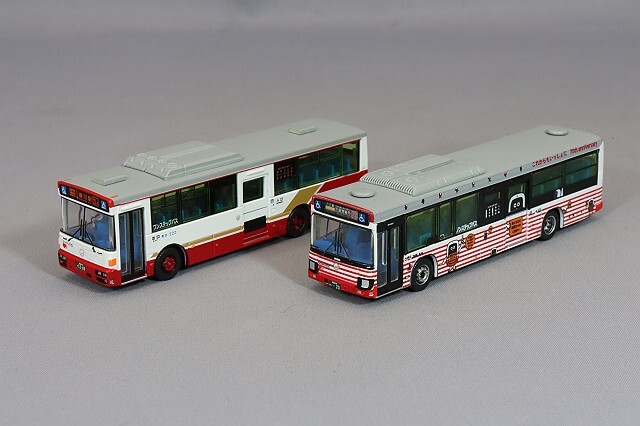トミーテック ザバスコレクション 1/150 広島バス 創立70周年記念 2台