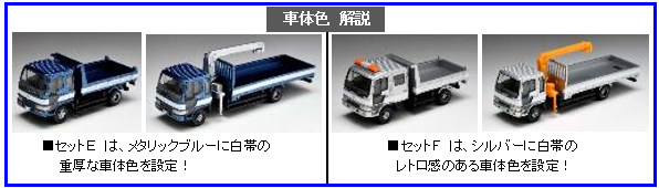 トミーテック 1/150 トラックコレクション 軌陸保線車両セットE (日野