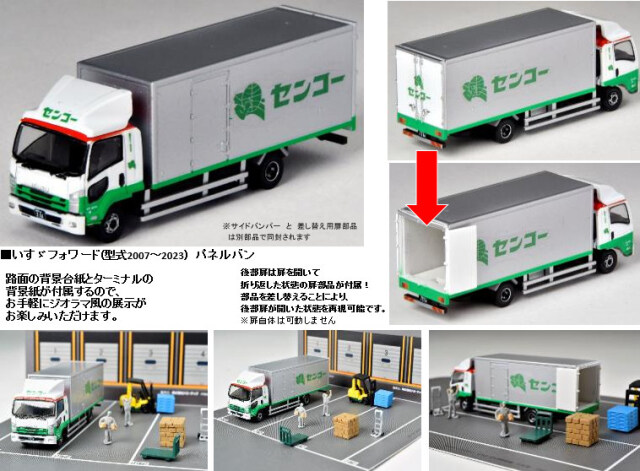 トミーテック トラックコレクション 1/150 物流現場トラックセットD