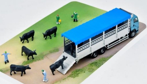 トミーテック トラックコレクション 1/150 家畜運搬車セットA 畜産