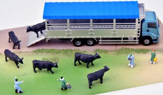 トミーテック トラックコレクション 1/150 家畜運搬車セットA 畜産