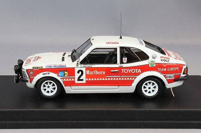 Torfeu トロフュー　カローラ　レビン　ラリー　1/43 トロフュー 1/43 トヨタ カローラ レビン 1975 ラリーポルトガル