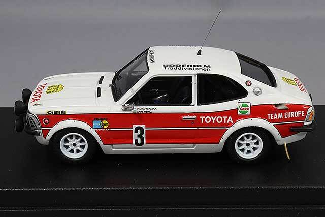 トロフュー 1/43 トヨタ カローラ レビン 1977 ラリースウェーデン #3
