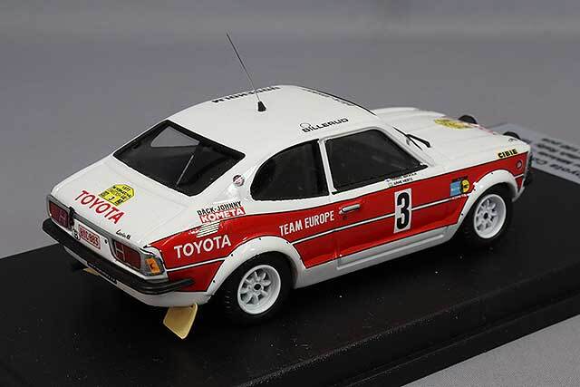 トロフュー 1/43 トヨタ カローラ レビン 1977 ラリースウェーデン #3