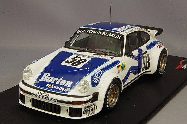 TopSpeed 1/18 ポルシェ 934 1977 ルマン24H 7位 クラスウィナー #58 B
