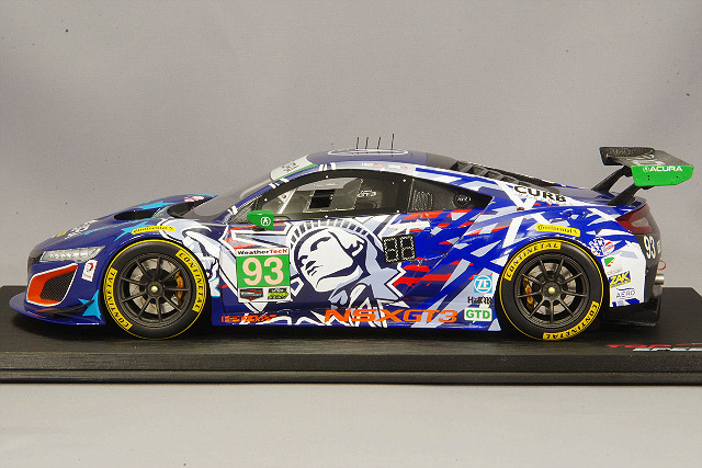 TopSpeed 1/18 アキュラ NSX GT3 