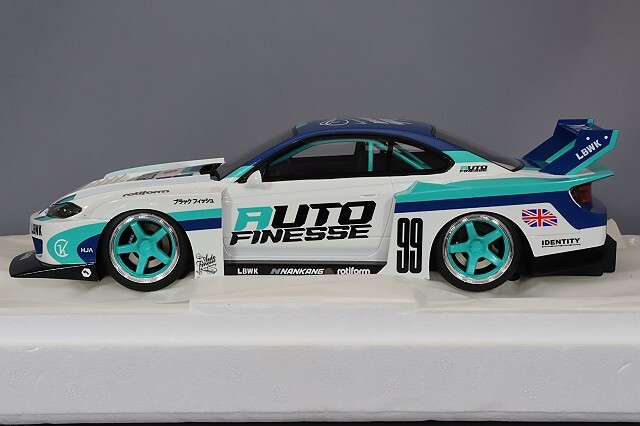 TopSpeed 1/18 LB-スーパーシルエット 日産 S15 シルビア 