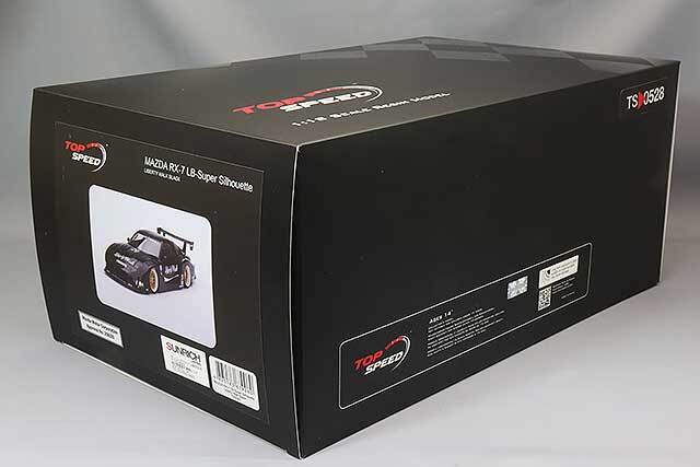 TOP SPEED 1/18 マツダ RX-7 LB-スーパーシルエット リバティー