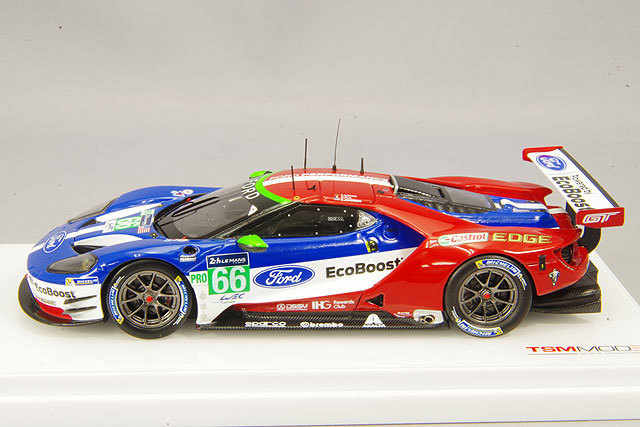 トゥルースケールミニチュア 1/43 フォード GT LM2016 No.68 トゥルースケール 1/43 フォード GT 2017 ルマン24H #66 S.ミュッケ/O
