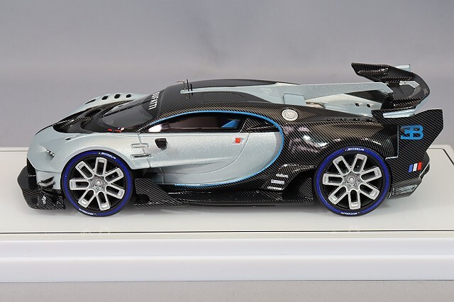 トゥルースケール 1/43 ブガッティ ビジョン グランツーリスモ シルバー