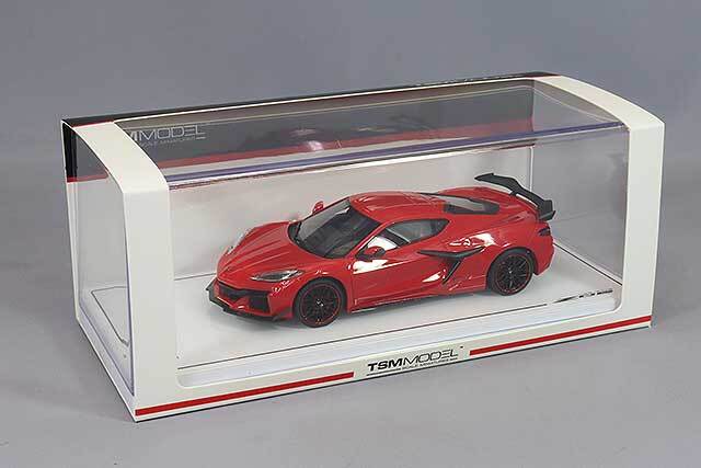 シボレー　コルベット模型 TSM MODEL 1/43 シボレー コルベット Z06 2023 アークティック