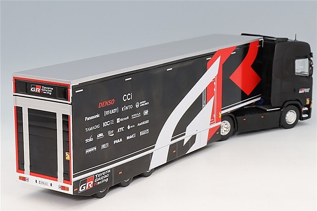 イクソ 1/43 スカニア Sシリーズ 2024 GRレーシング トランスポーター