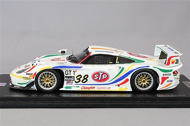 ポルシェ911GT1 98 スパーク 1/43 ポルシェ 911 GT1 Evo 1998 デイトナ24H #38 T