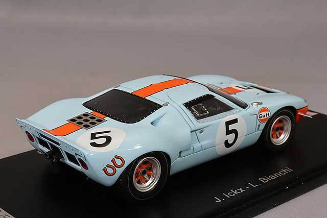 スパーク 1/43 フォード GT40 #5 1位 ワトキンスグレン6時間 1968 J