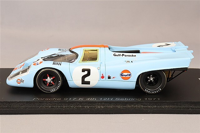 ミニカーNOREVノレブ ポルシェ 917K 1971年セブリング12h 優勝 Porsche 917K 1971 24H Le Mans Marko/Van Lennep Winner 1:18 – Norev