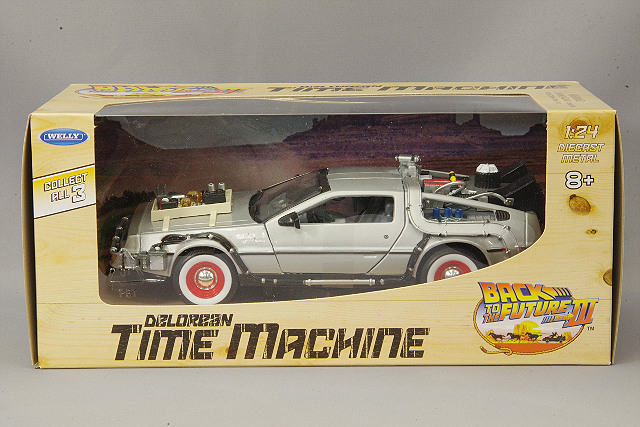 WELLY 1/24デロリアン　新品未開封 Amazon | WELLY 1/24 デロリアン DMC-12 (BACK TO THE FUTURE I