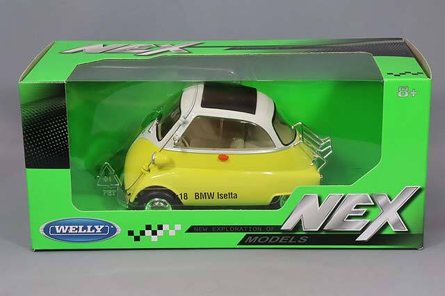 WELLY 1/18 BMW イセッタ イエロー
