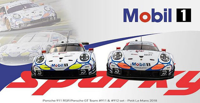 【京商】Porsche 911 RSR Turbo 2台セット KYOSHOミニカーコレクション スペシャル Vol.2 ポルシェ 911 RSR