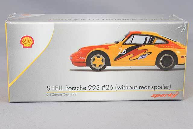 sparky Porsche x Tiny Shell 1/64 ポルシェ 993 Shell カレラ