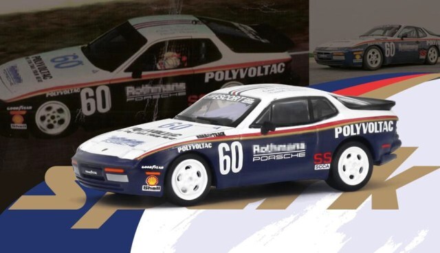 sparky x Tiny 1/64 ポルシェ 944 ターボ カップ 1987 #60 