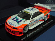 ・エブロ 1/43 ユニシア ジェックス スカイライン JGTC 1998 #3 R33 ハイダウンフォース 長谷見昌弘/田中哲也