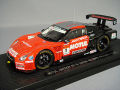 エブロ 1/43 モチュール オーテック GT-R スーパーGT500 2009 テストカー #1 レッド/ブラック