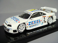 【特価商品】 ・エブロ 1/43 ゼクセル スカイライン R33 1998 JGTC GT500 #2 鈴木亜久里/影山正彦