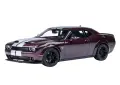 オートアート コンポジット 1/18 ダッジ チャレンジャー SRT ジェイルブレイク 2022 メタリックパープル／シルバーストライプ (HELLRAISIN)