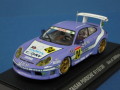 エブロ1/43 JCMタイサン ポルシェ 911GT3R紫 JGTC'01 ＃24