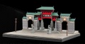 【予約品】 収蔵家 1/64 海外都市ジオラマ 香港 佛山祖廟