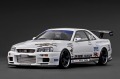 【予約品】 イグニッションモデル 1/18 トップシークレット 34GT-R (BNR34) ホワイト